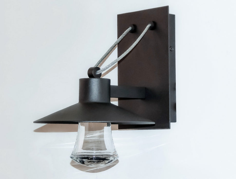 Maxim 54362CLABZ LED Outdoor Wall Sconce, Architectural Bronze