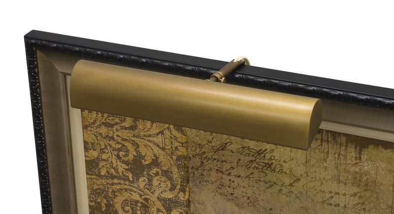 House of Troy TLEDZ14-76 LED Picture Light, Weathered Brass