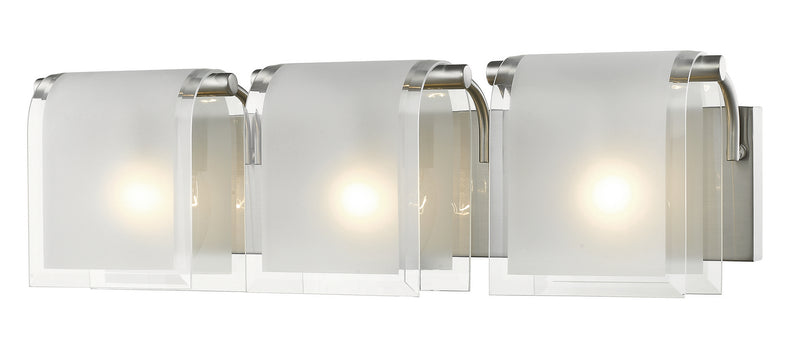 Z-Lite 169-3V-BN Three Light Vanity, Brushed Nickel
