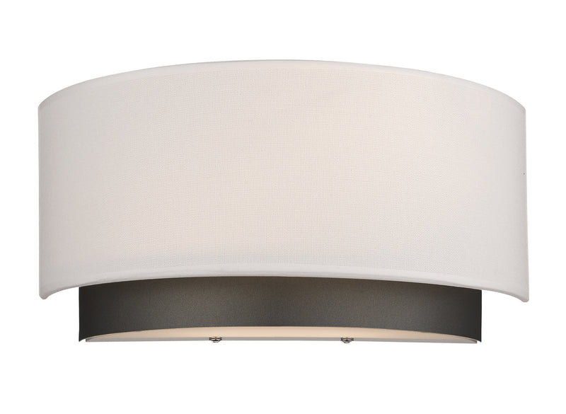 Z-Lite 196-2S Two Light Wall Sconce, Factory Bronze