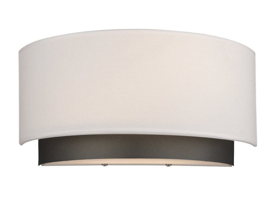 Z-Lite 196-2S Two Light Wall Sconce, Factory Bronze