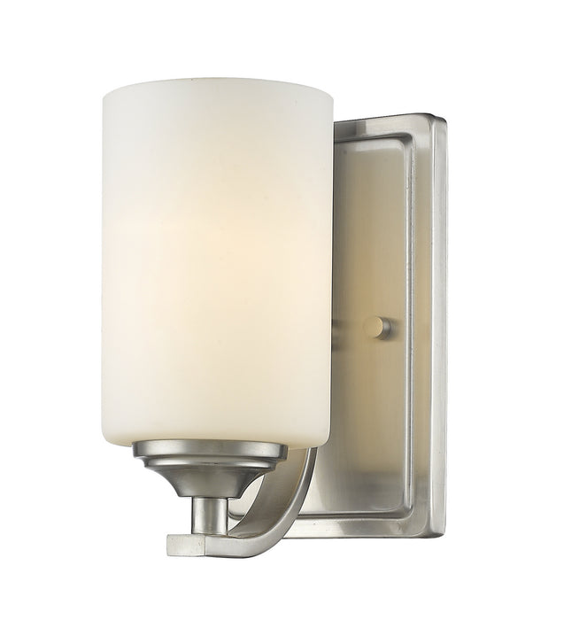 Z-Lite 435-1S-BN One Light Wall Sconce, Brushed Nickel