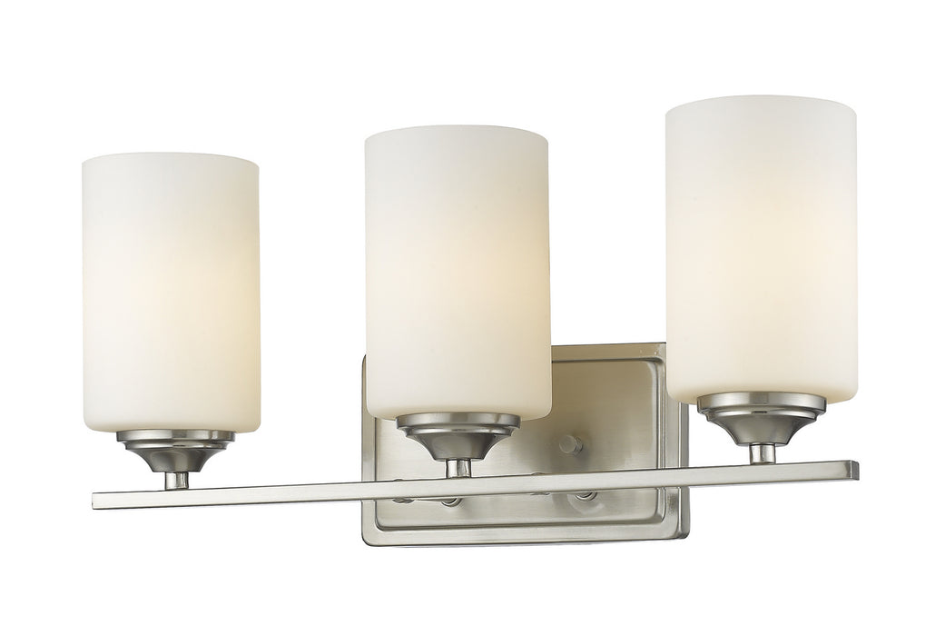 Z-Lite 435-3V-BN Three Light Vanity, Brushed Nickel