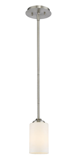 Z-Lite 435MP-BN One Light Pendant, Brushed Nickel