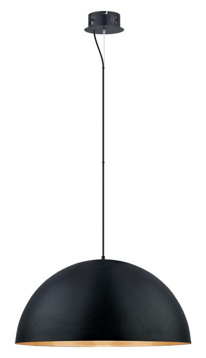 Eglo USA 201295A LED Pendant, Black/Gold