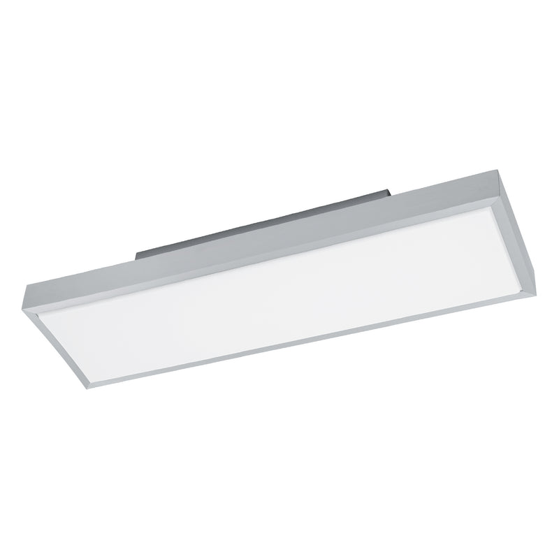 Eglo USA 93636A LED Ceiling Mount, Brushed Aluminum
