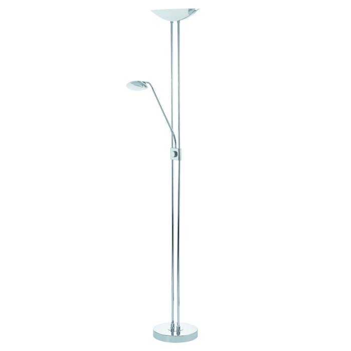 Eglo USA 93875A LED Floor Lamp, Chrome