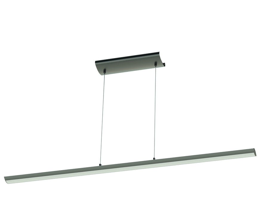Eglo USA 93896A LED Linear Pendant, Matte Black