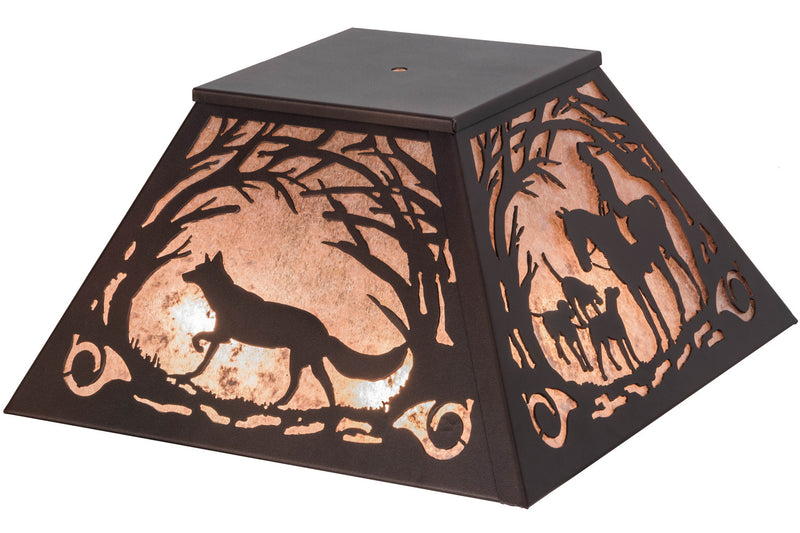 Meyda Tiffany 109865 Shade, Mahogany Bronze