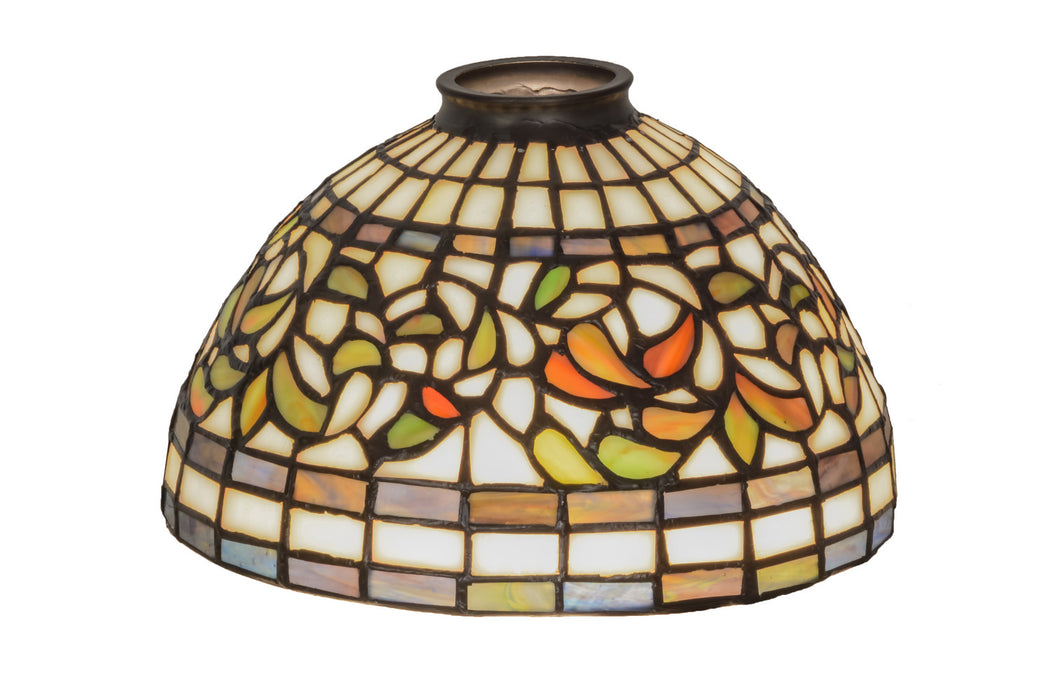 Meyda Tiffany 10988 Shade, Craftsman Brown