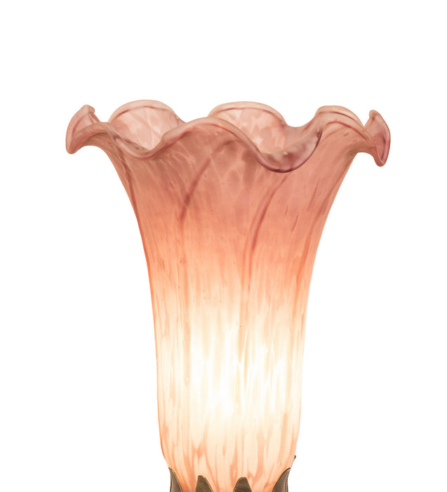 Meyda Tiffany 11015 One Light Mini Lamp, Antique Bronze