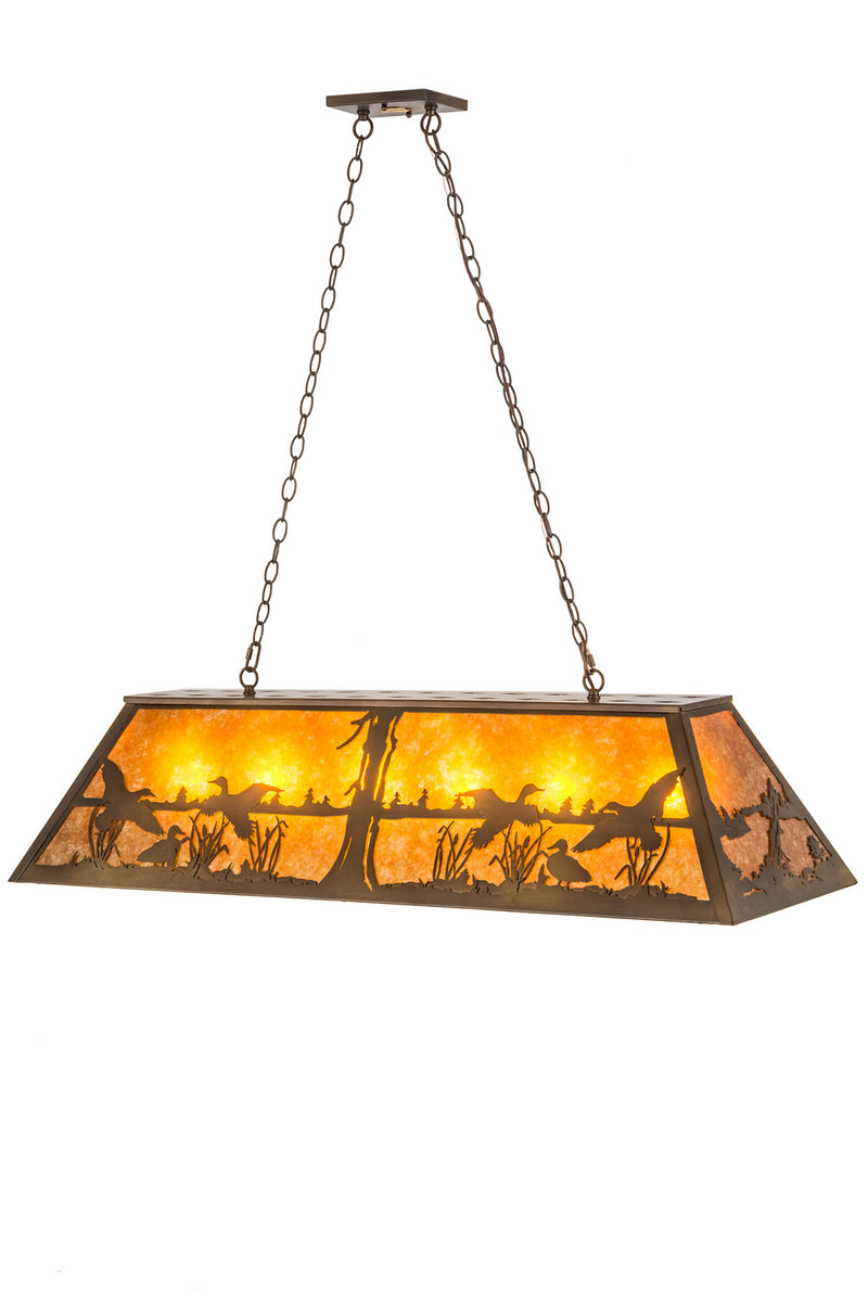 Meyda Tiffany 112603 Six Light Pendant, Antique Copper