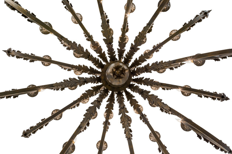Meyda Tiffany 116521 32 Light Chandelier, French Bronze