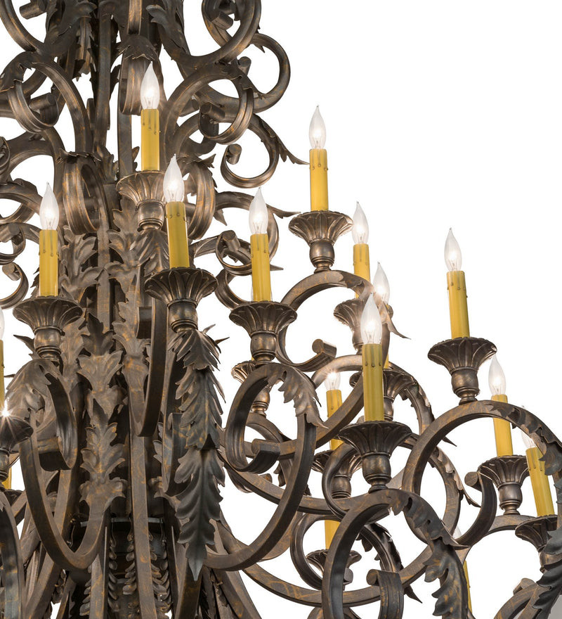 Meyda Tiffany 116521 32 Light Chandelier, French Bronze