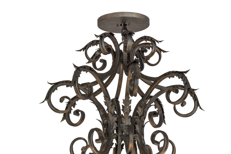 Meyda Tiffany 116521 32 Light Chandelier, French Bronze