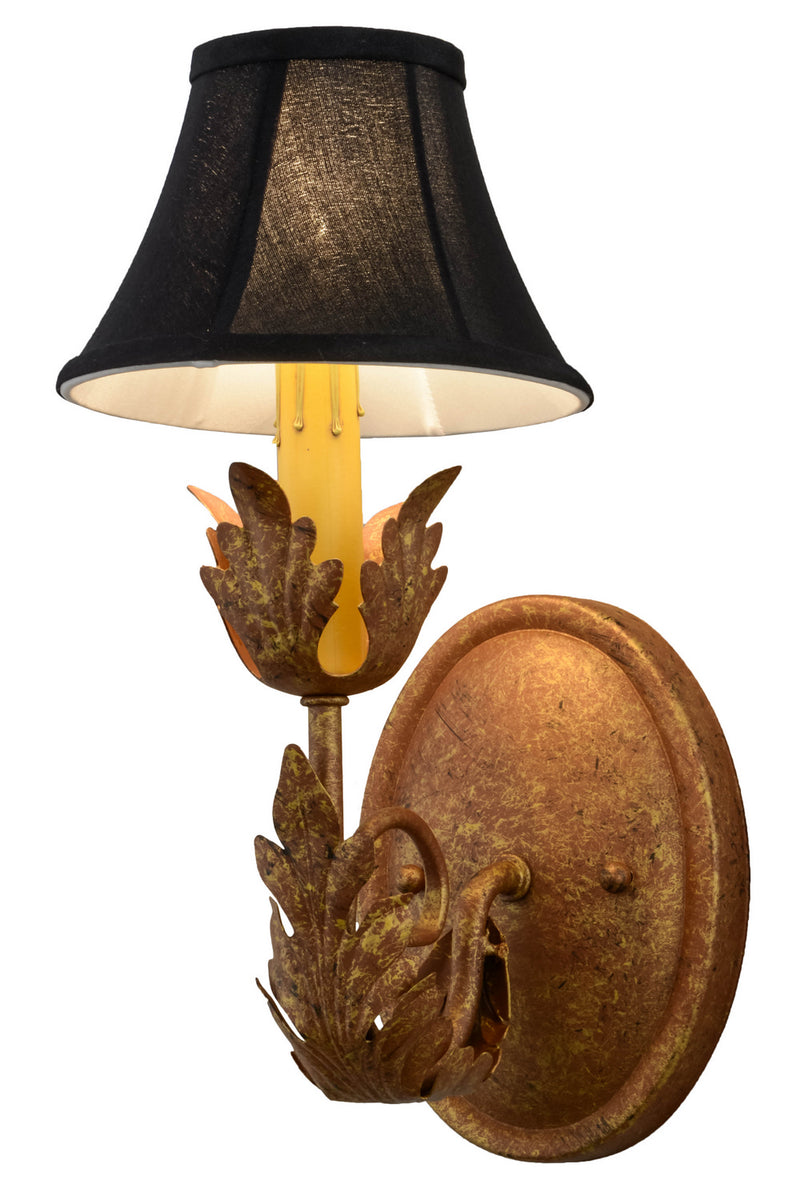 Meyda Tiffany 117361 One Light Wall Sconce, Autumn Leaf