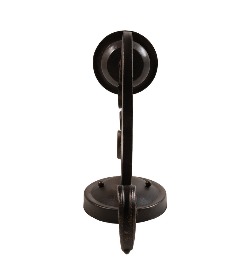 Meyda Tiffany 120241 One Light Wall Sconce, Gilded Tobacco