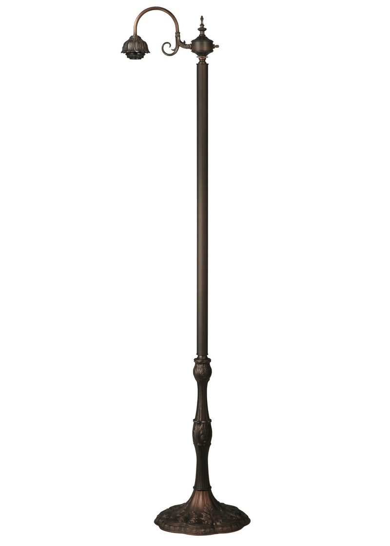 Meyda Tiffany 12187 One Light Floor Base, Mahogany Bronze