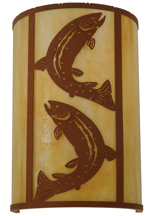 Meyda Tiffany 130803 One Light Wall Sconce, Earth