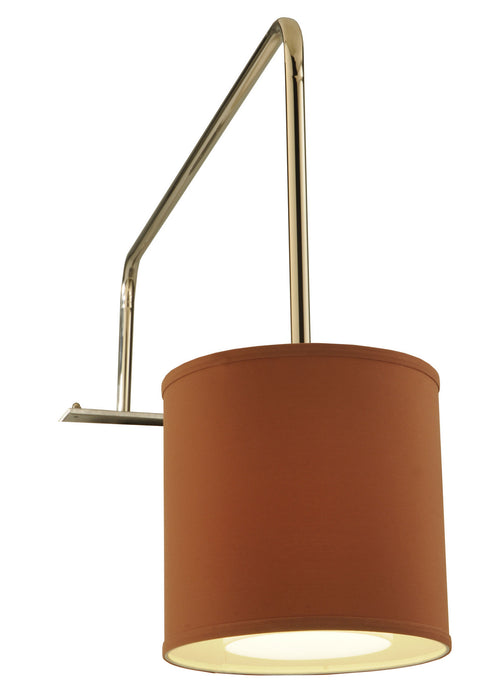Meyda Tiffany 131034 One Light Wall Sconce, Stainless Steel