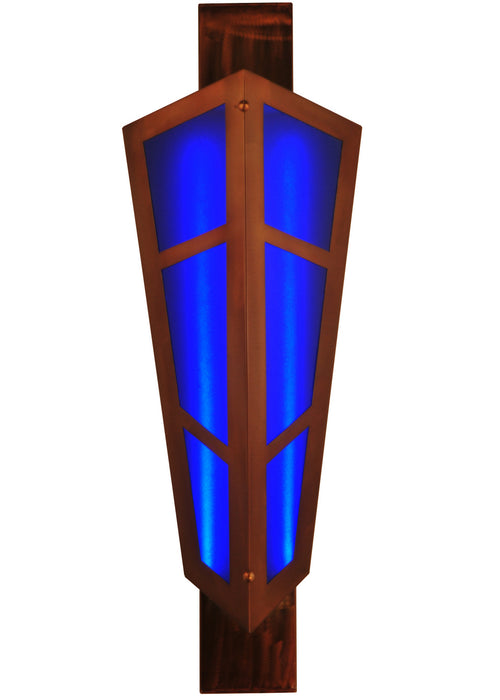 Meyda Tiffany 132547 LED Wall Sconce, Transparent Copper