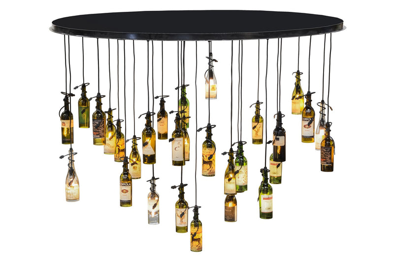 Meyda Tiffany 133795 30 Light Chandelier, Satin Clear