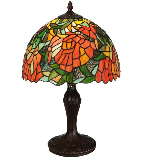 Meyda Tiffany 134533 One Light Accent Lamp, Mahogany Bronze