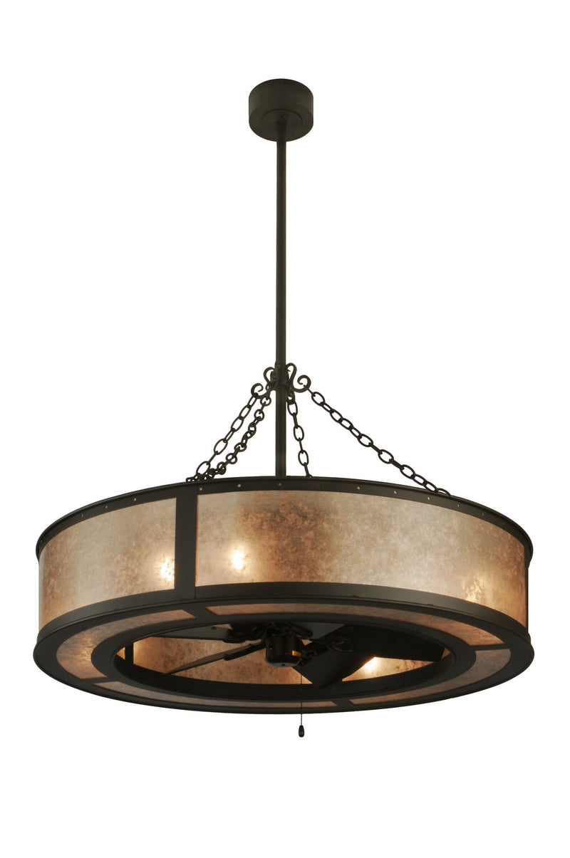 Meyda Tiffany 138838 Eight Light Chandel-Air, Oil Rubbed Bronze