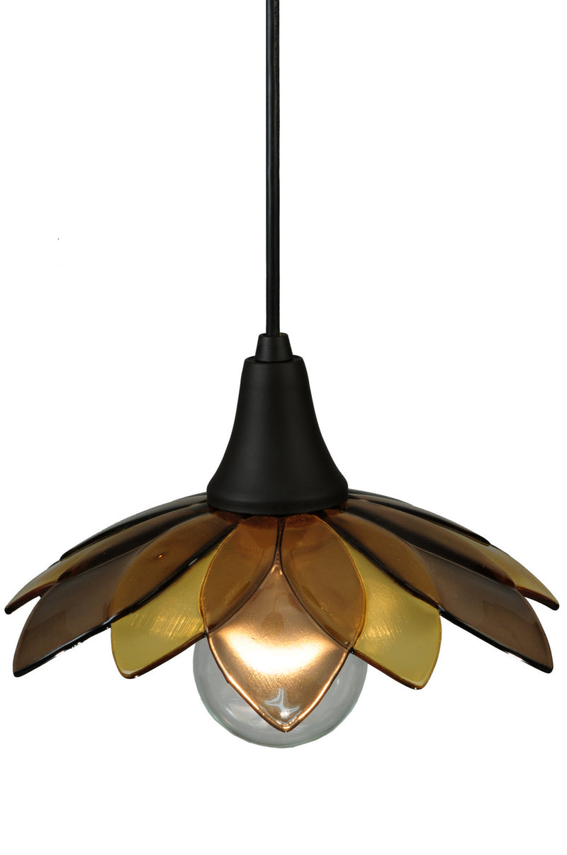 Meyda Tiffany 139891 One Light Mini Pendant, Oil Rubbed Bronze