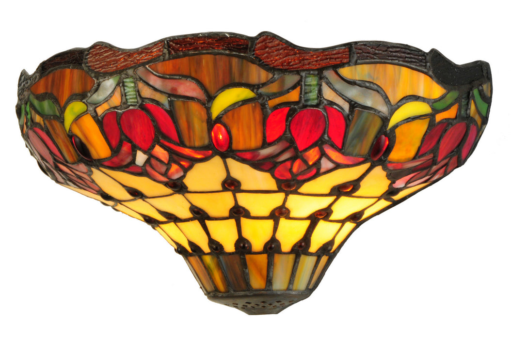 Meyda Tiffany 141667 Two Light Wall Sconce, Antique