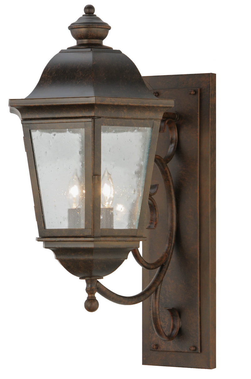 Meyda Tiffany 142105 Two Light Wall Sconce, Coffee Bean