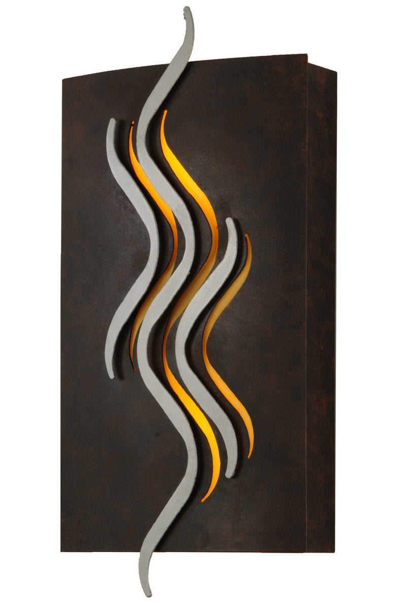 Meyda Tiffany 142549 Two Light Wall Sconce, Cajun Spice
