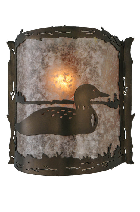 Meyda Tiffany 143377 One Light Wall Sconce, Antique Copper