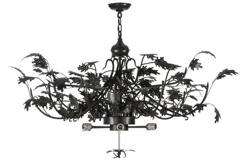 Meyda Tiffany 144580 Six Light Inverted Pendant, Timeless Bronze
