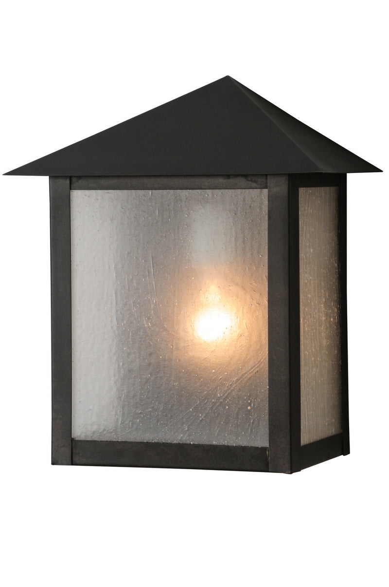 Meyda Tiffany 145293 One Light Wall Sconce, Craftsman Brown