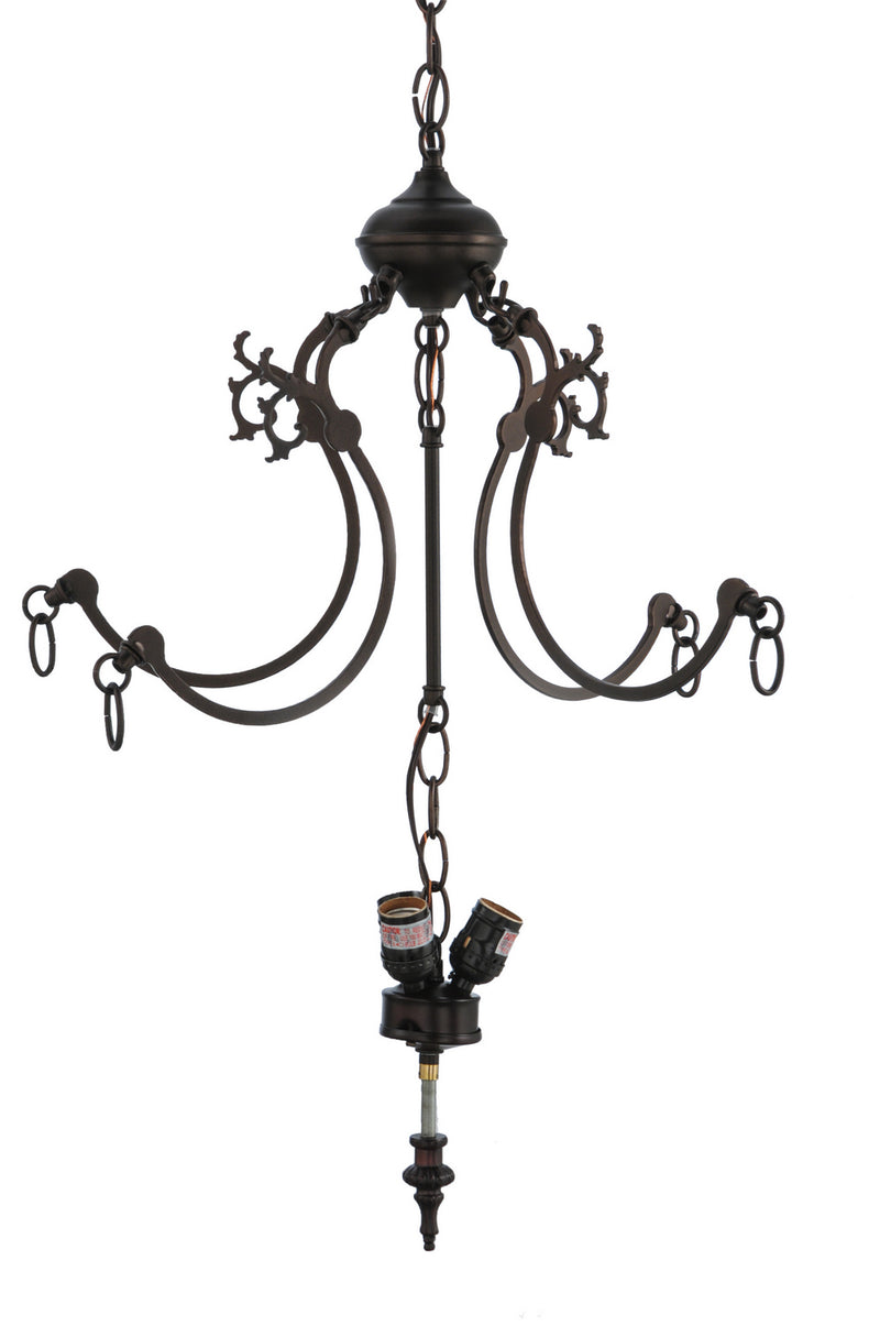 Meyda Tiffany 145488 Three Light Hardware, Mahogany Bronze