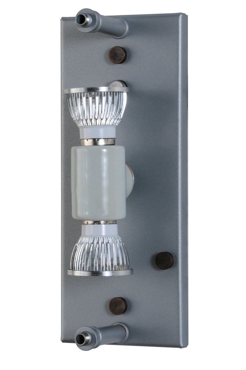 Meyda Tiffany 146260 Two Light Wall Sconce Hardware, Nickel
