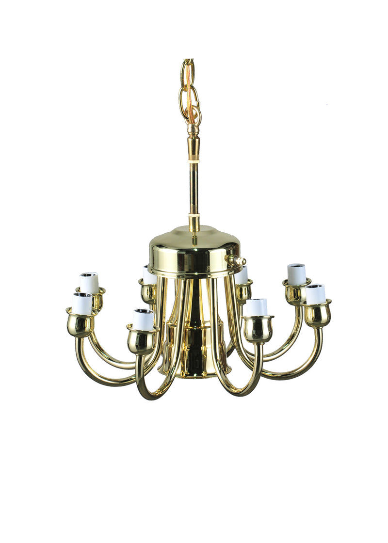Meyda Tiffany 14731 Eight Light Chandelier Hardware, Oil Rubbed Bronze