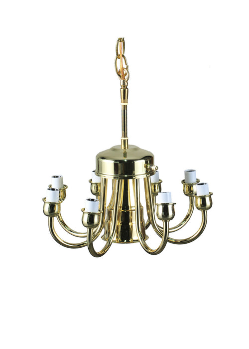 Meyda Tiffany 14731 Eight Light Chandelier Hardware, Oil Rubbed Bronze