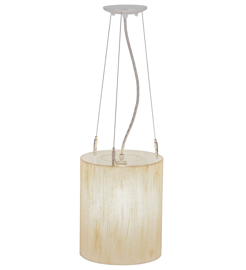 Meyda Tiffany 150735 One Light Pendant, White