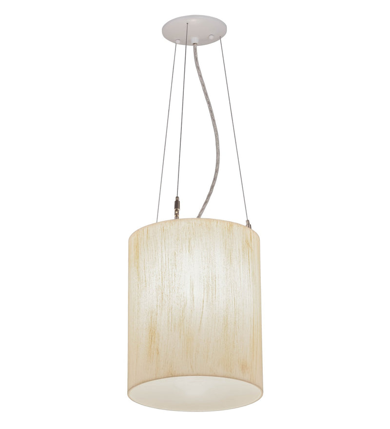 Meyda Tiffany 150735 One Light Pendant, White
