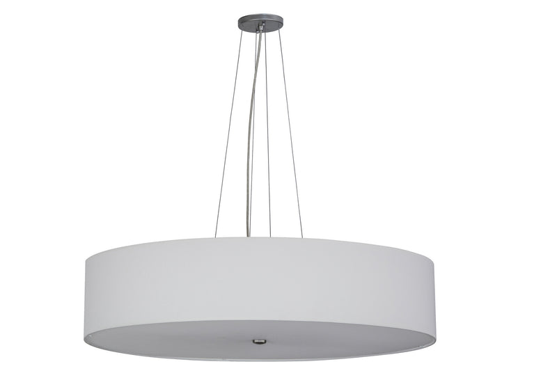 Meyda Tiffany 151078 Six Light Pendant, Nickel