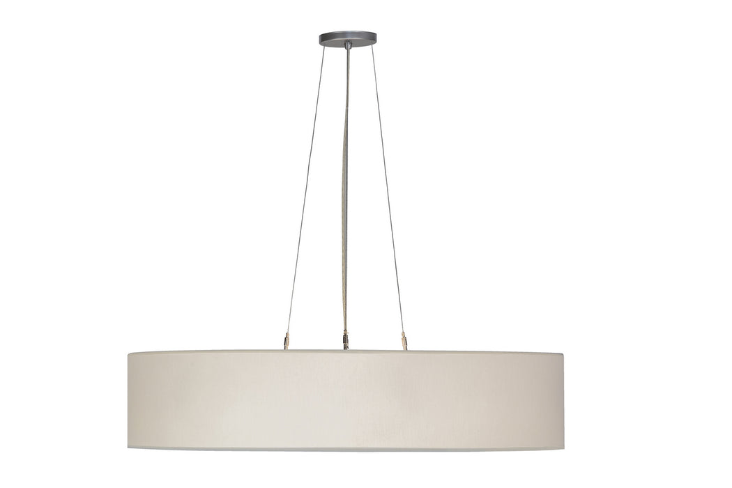 Meyda Tiffany 151078 Six Light Pendant, Nickel