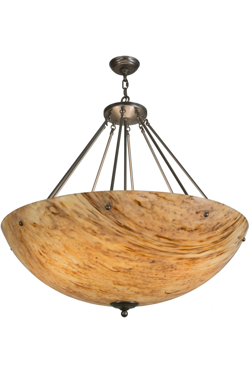 Meyda Tiffany 151472 Eight Light Pendant, Nickel