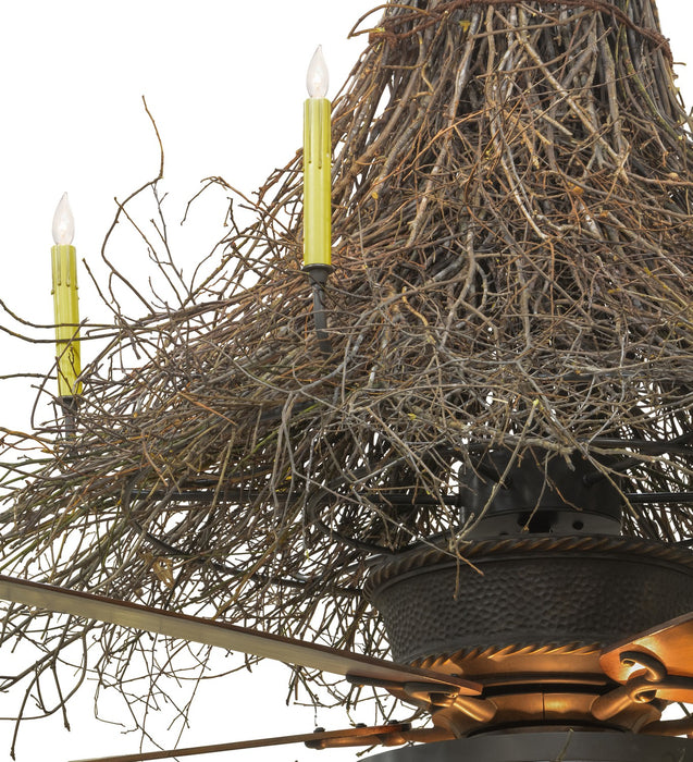 Meyda Tiffany 151790 Nine Light Chandel-Air, Timeless Bronze