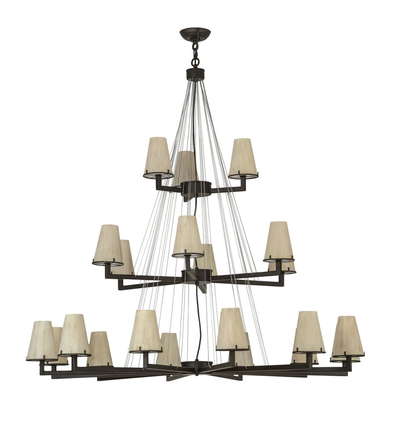 Meyda Tiffany 152191 21 Light Chandelier, Oil Rubbed Bronze
