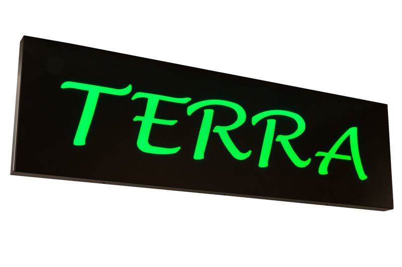 Meyda Tiffany 152280 LED Sign, Exterior Oil Rubbed Bronze