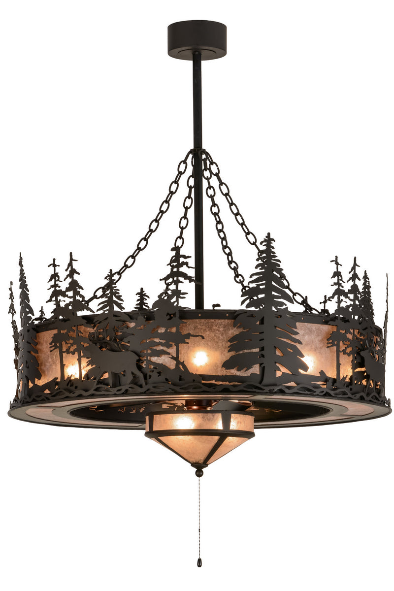 Meyda Tiffany 152312 11 Light Chandel-Air, Oil Rubbed Bronze