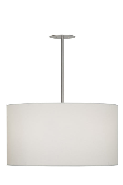Meyda Tiffany 152359 Four Light Pendant, Brushed Nickel Powder Coat