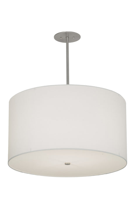 Meyda Tiffany 152359 Four Light Pendant, Brushed Nickel Powder Coat